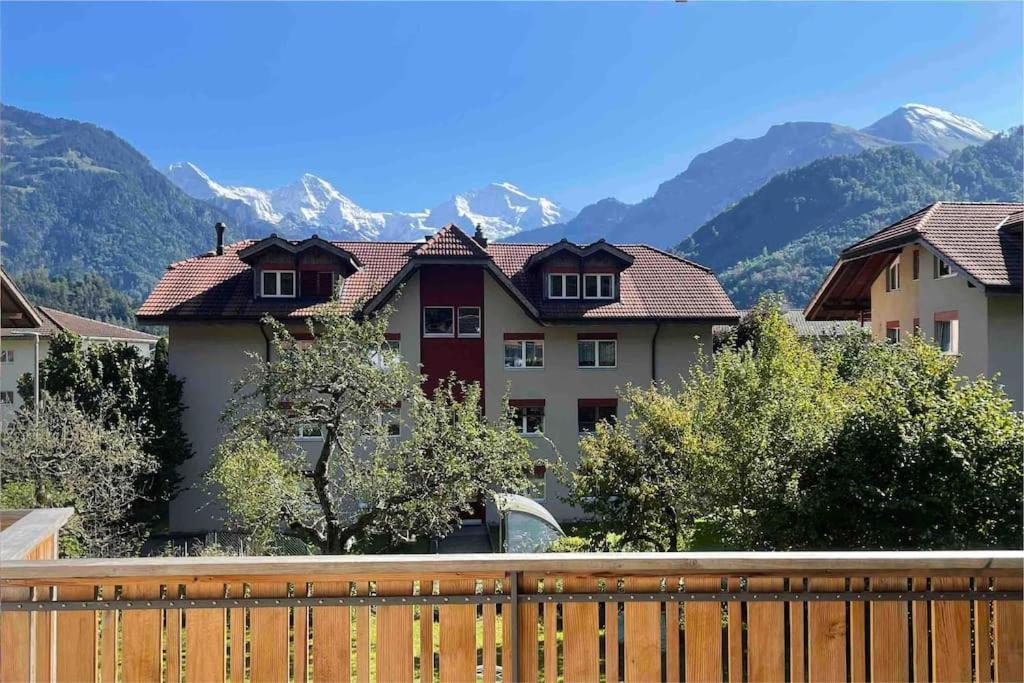 -The Urbanist- Mountainview Parking Garden 3Bd Vila Unterseen Exterior foto