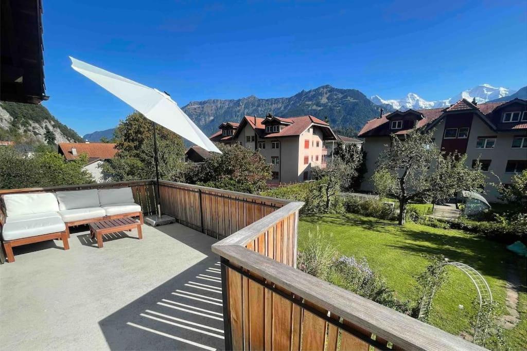 -The Urbanist- Mountainview Parking Garden 3Bd Vila Unterseen Exterior foto