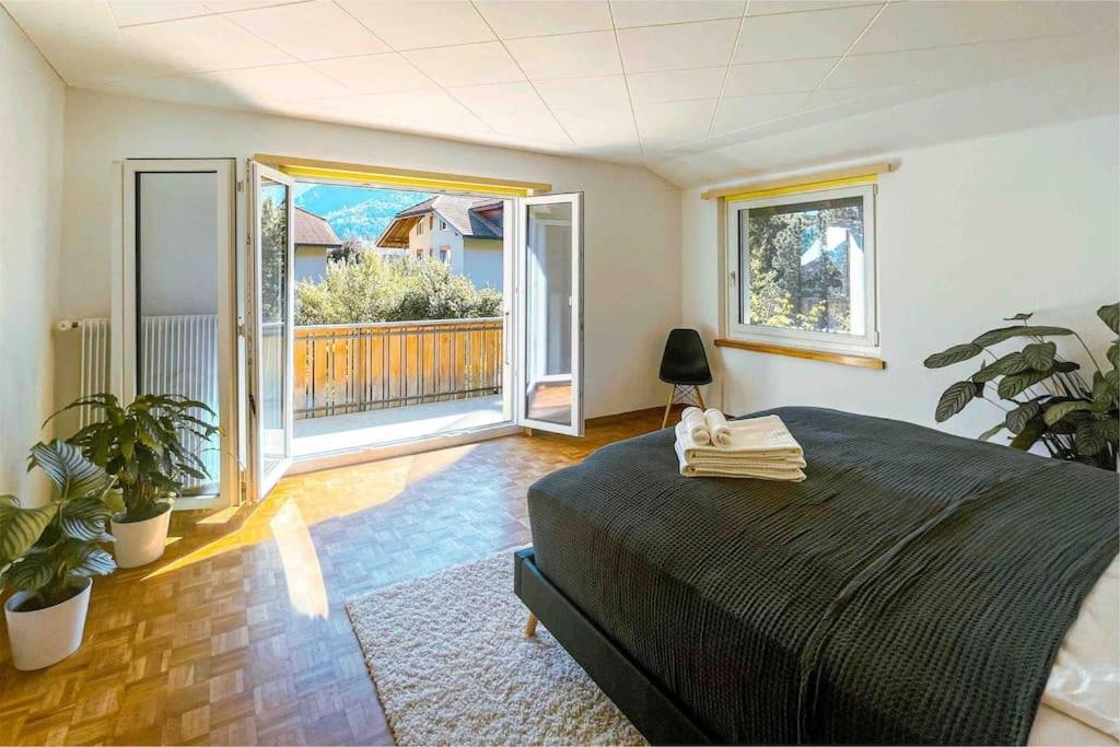-The Urbanist- Mountainview Parking Garden 3Bd Vila Unterseen Exterior foto